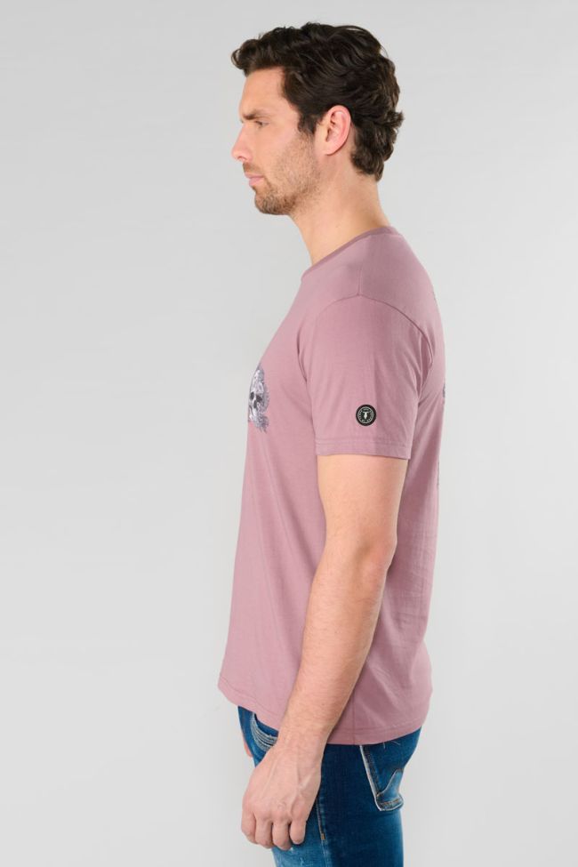 T-shirt Santiago rose imprimé