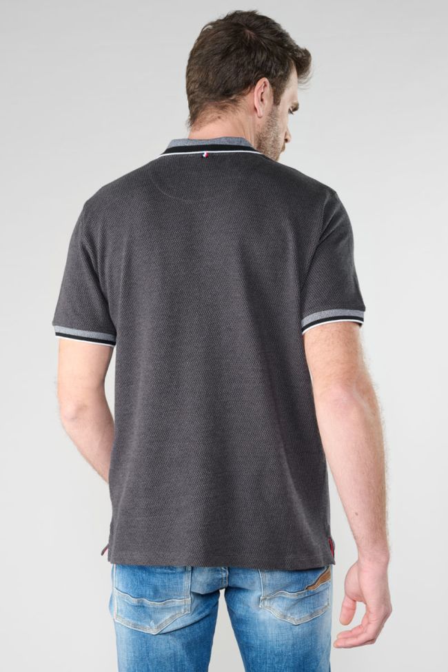 Polo Talik en jacquard noir