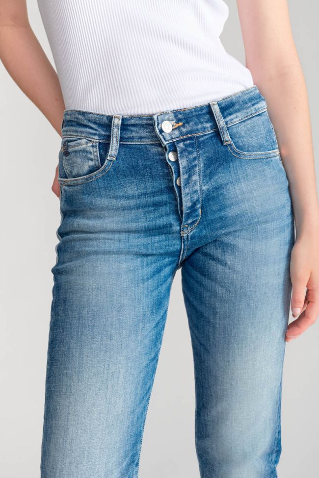 Jeans 400/17 mom Bambino taille haute 7/8ème bleu N°4
