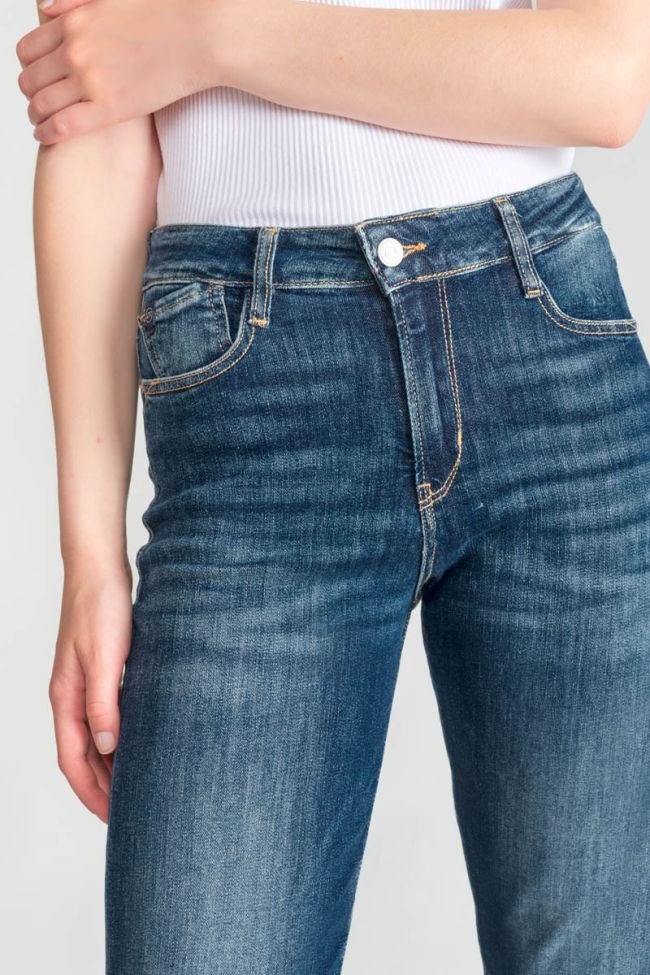 Jeans 400/17 mom Basic taille haute 7/8ème bleu N°2