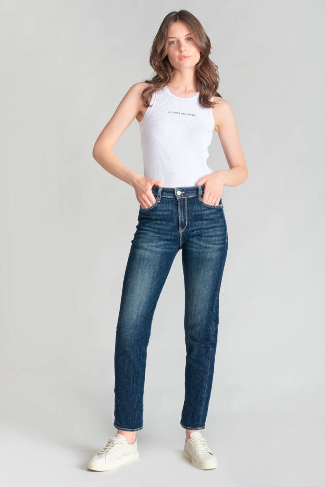Jeans 400/17 mom Basic taille haute 7/8ème bleu N°2