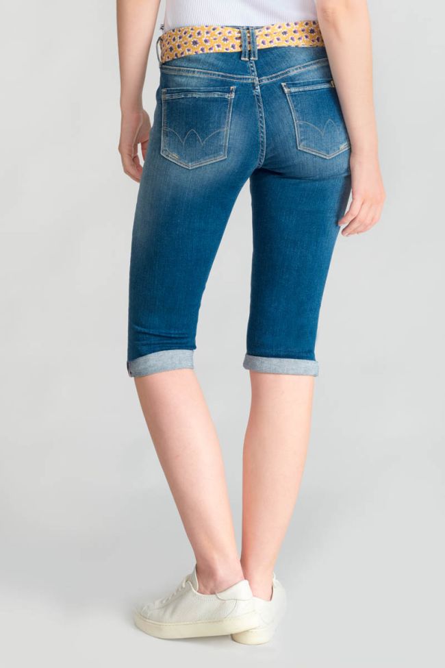 Corsaire Arol en jeans bleu délavé