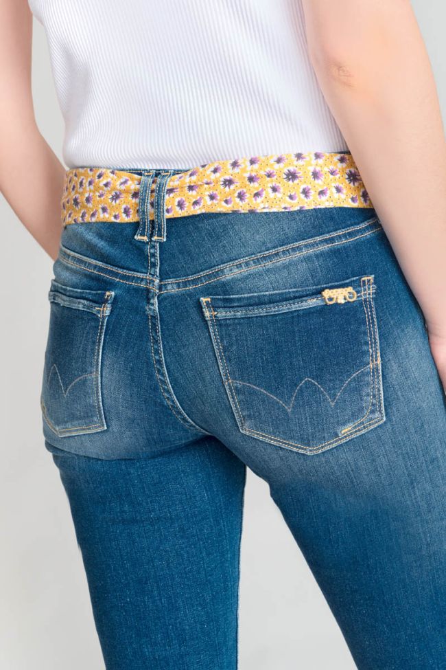 Corsaire Arol en jeans bleu délavé