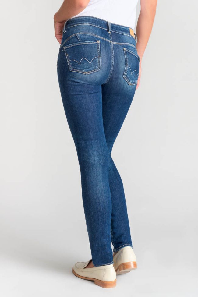 Jeans pulp slim Cerises bleu N°2
