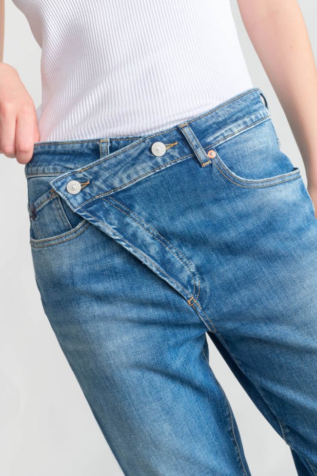 Jeans boyfit Cosy 7/8ème bleu N°3