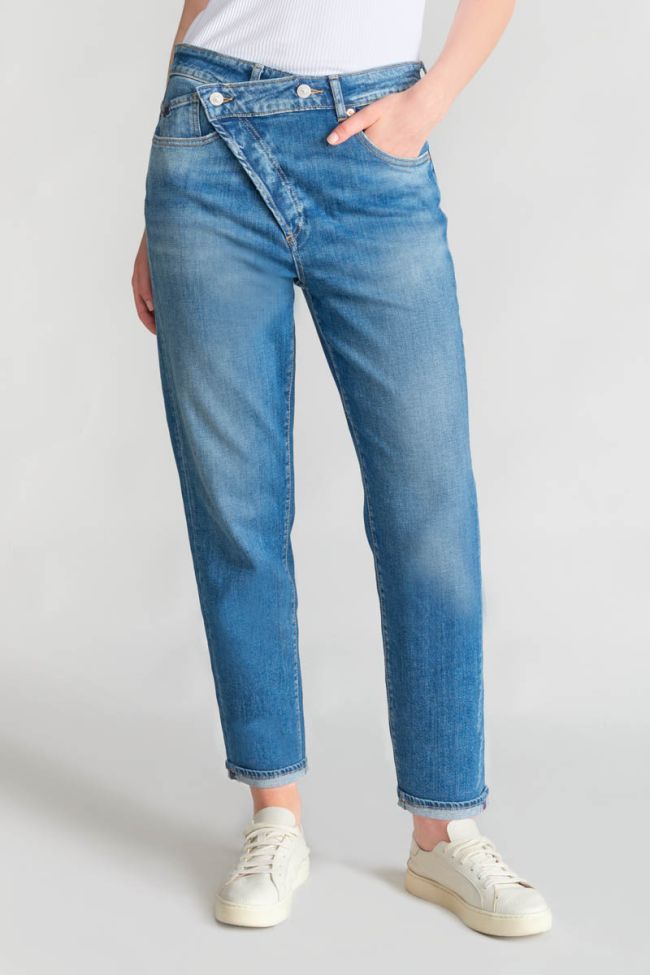 Jeans boyfit Cosy 7/8ème bleu N°3