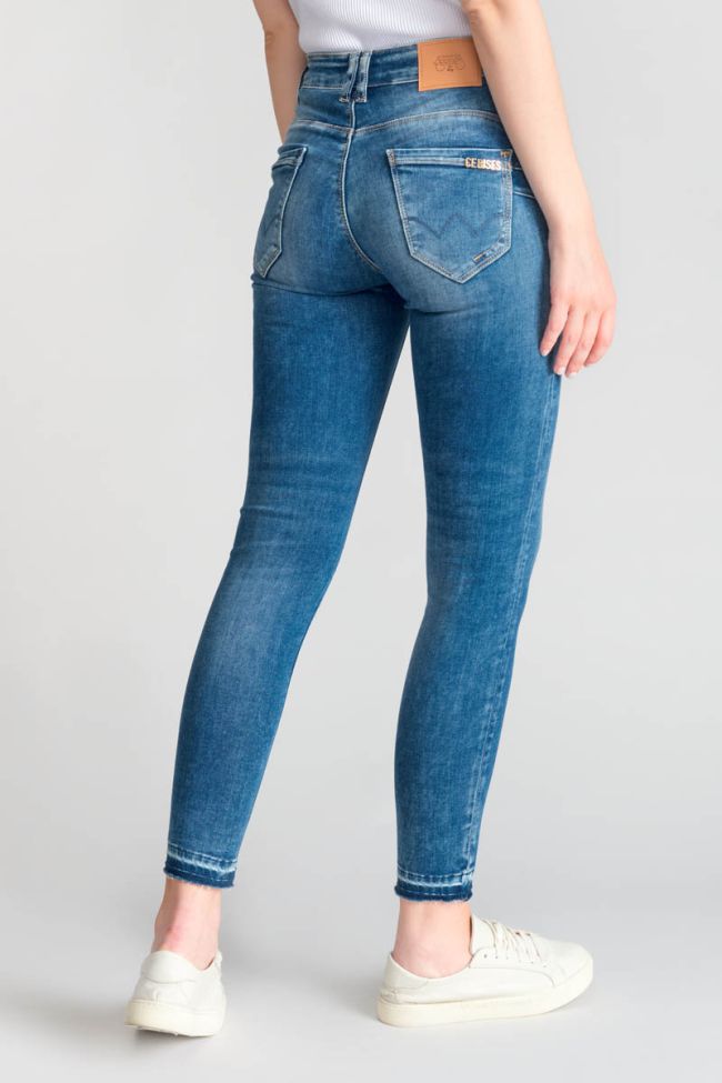 Jeans pulp slim Donou taille haute 7/8ème bleu N°3