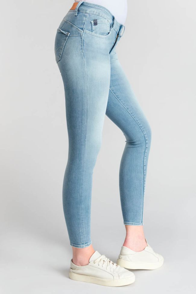 Jeans pulp slim Eva 7/8ème bleu N°5