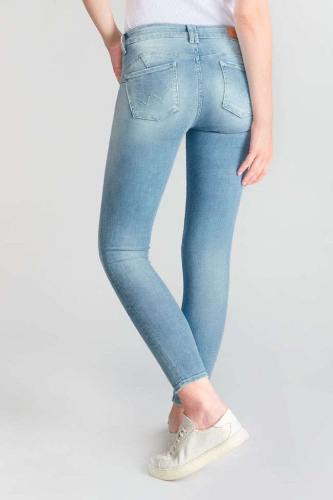Jeans pulp slim Eva 7/8ème bleu N°5