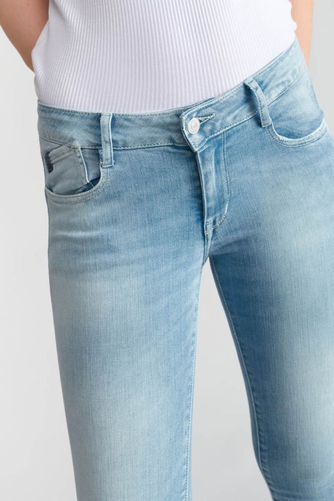 Jeans pulp slim Eva 7/8ème bleu N°5
