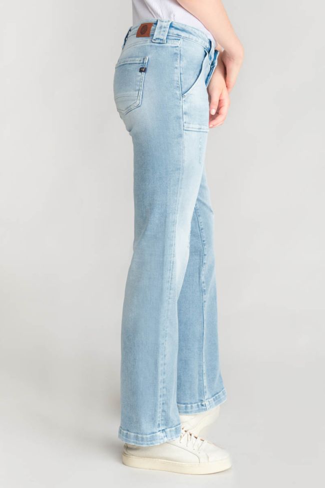 Jeans flare destroy bleu N°5