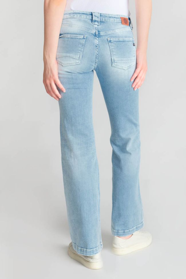 Jeans flare destroy bleu N°5