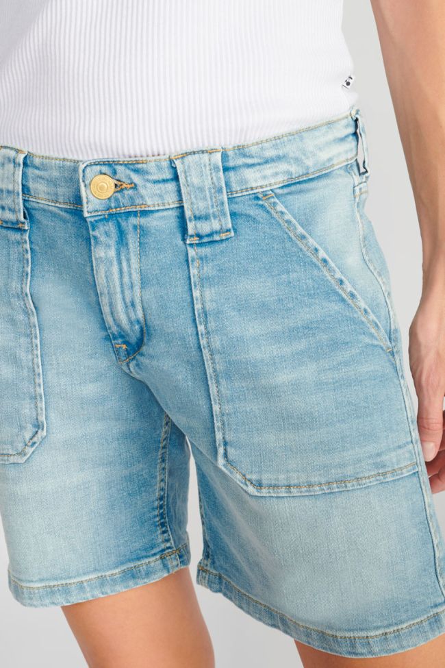 Short en jeans Goudes bleu