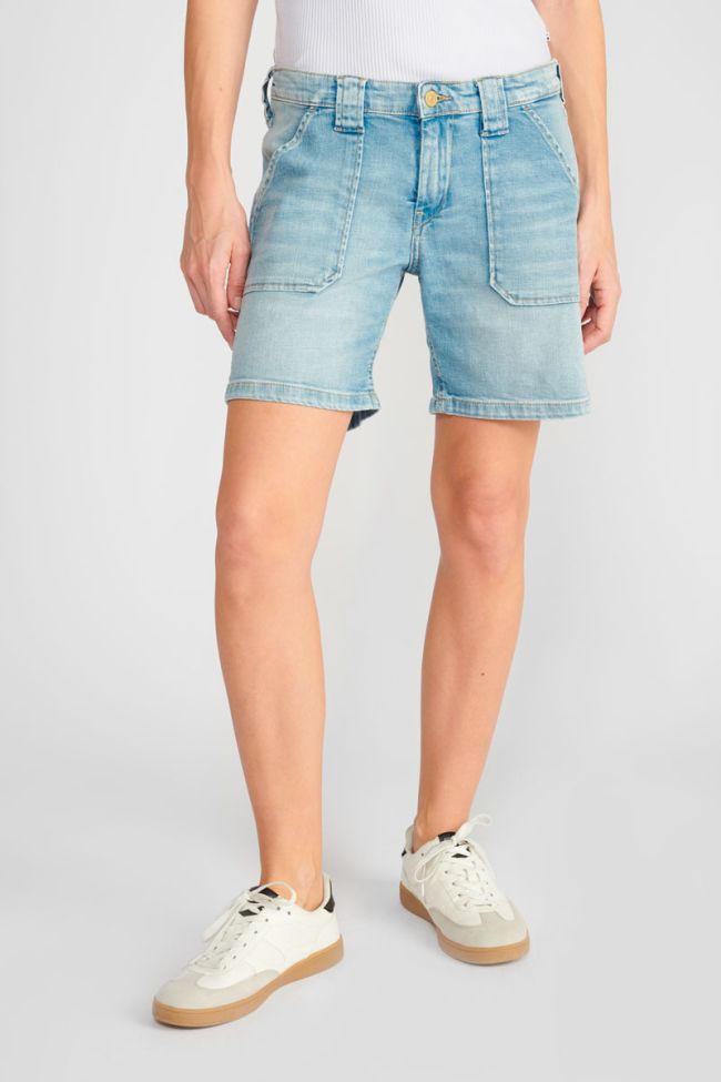 Short en jeans Goudes bleu