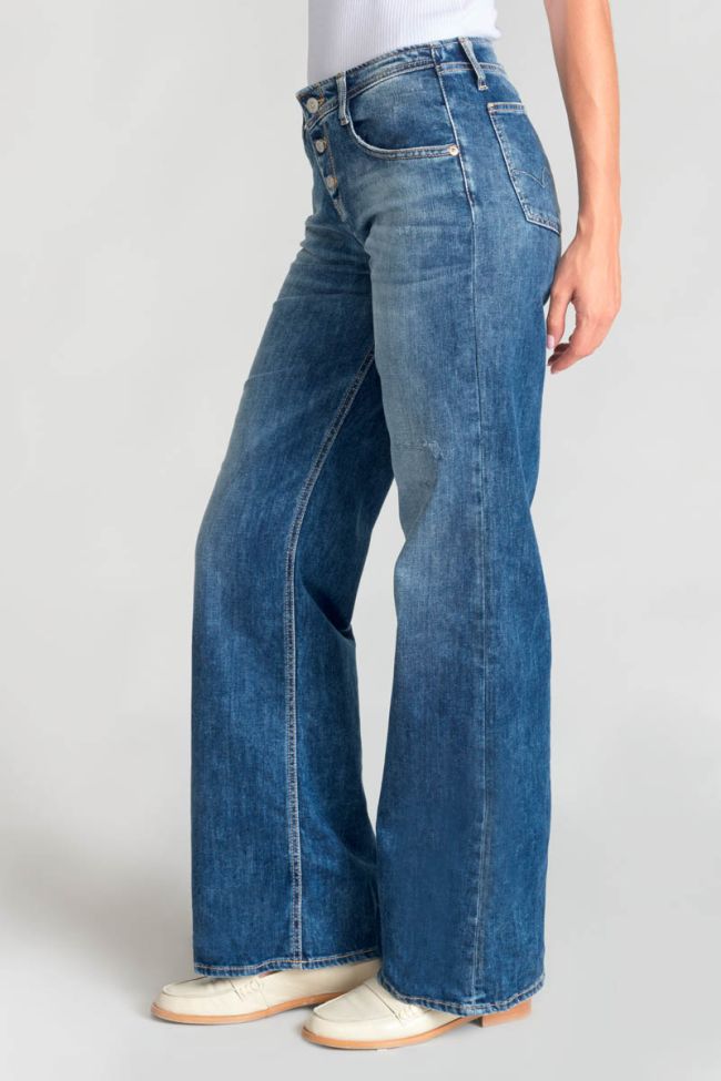 Jeans wide leg Lauryn destroy bleu N°3