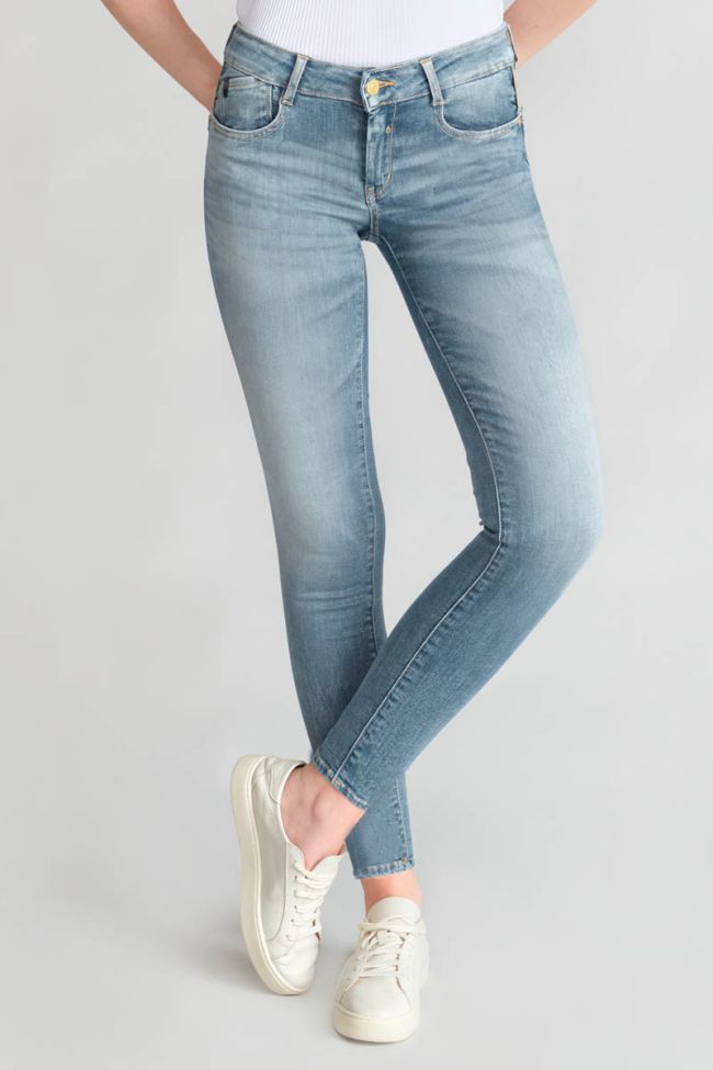 Jeans pulp slim Pata 7/8ème bleu N°4