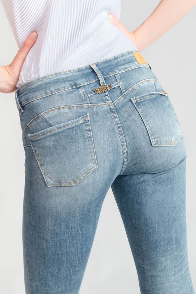 Jeans pulp slim Pata 7/8ème bleu N°4