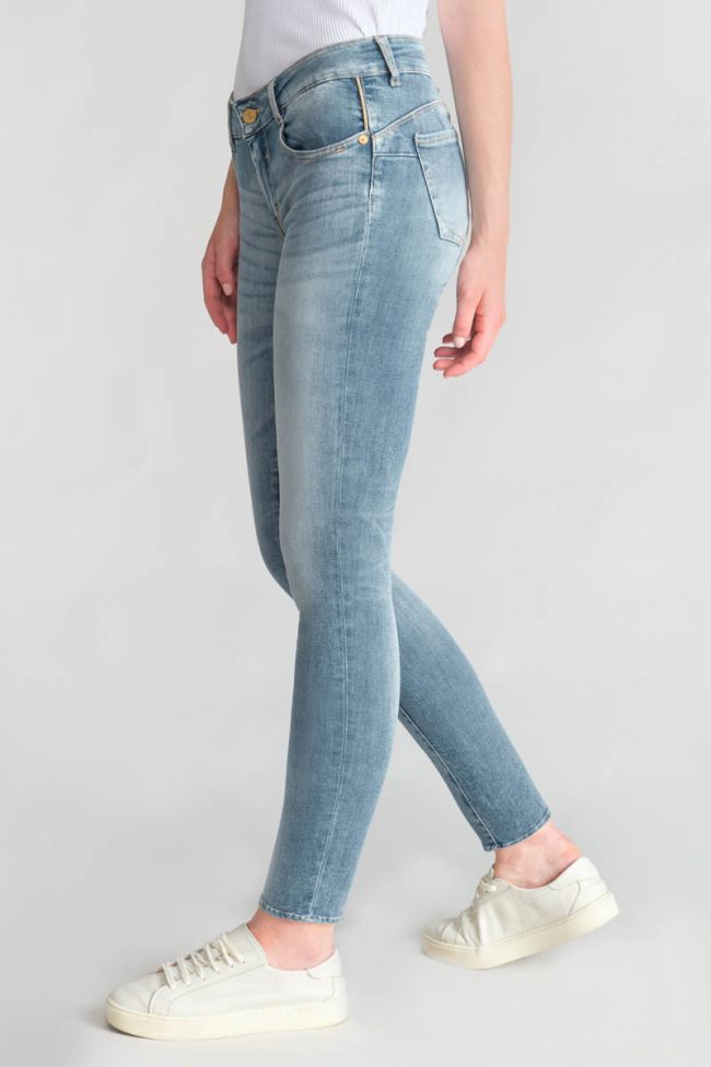 Jeans pulp slim Pata 7/8ème bleu N°4