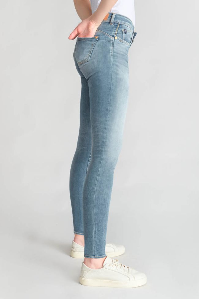 Jeans pulp slim Pata 7/8ème bleu N°4