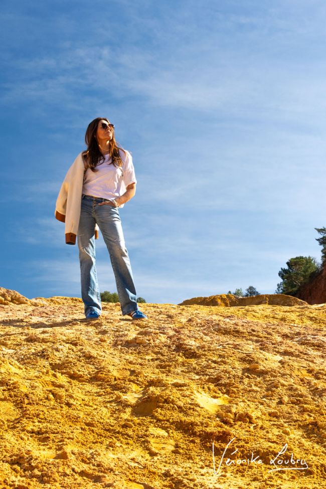 Patricia flare by Véronika Loubry jeans bleu N°4