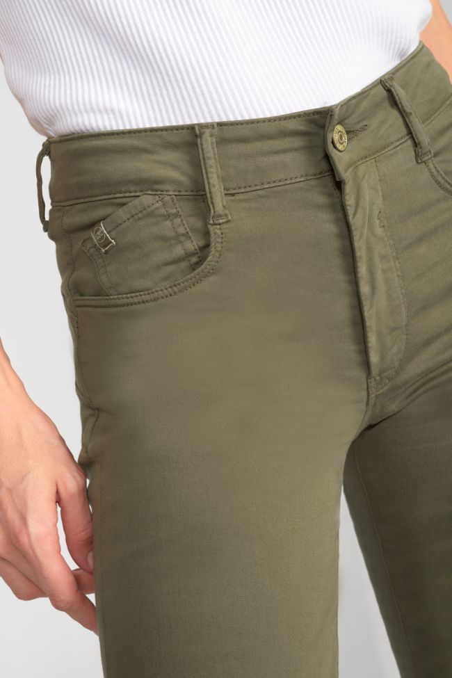 Pulp regular taille haute kaki 