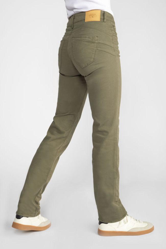 Pulp regular taille haute kaki 