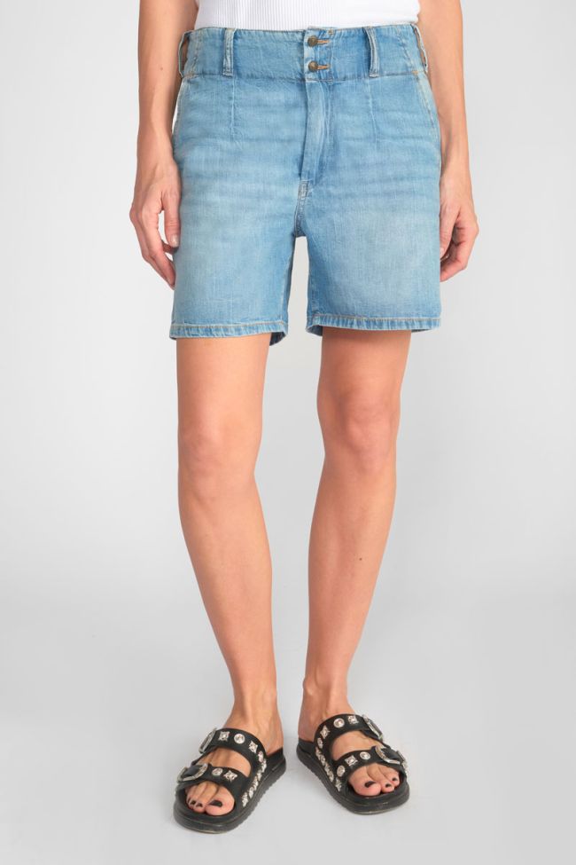 Short Sydney3 en jeans bleu clair