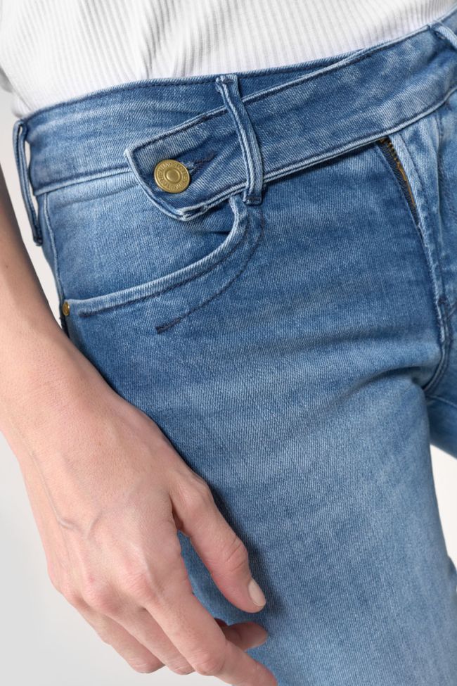 Jeans pulp slim Vigny 7/8ème bleu N°4