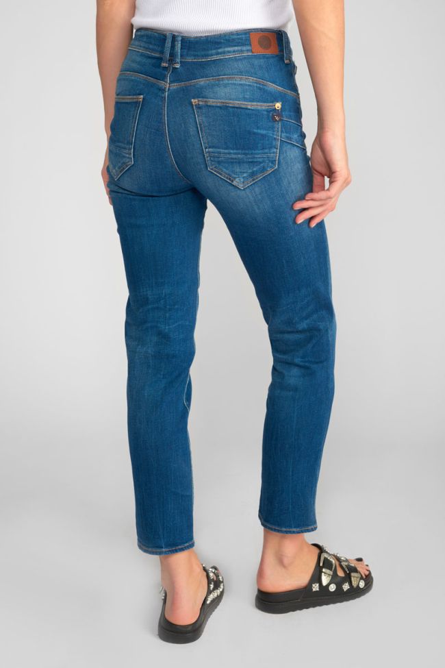 Jeans pulp regular Zep taille haute 7/8ème bleu N°2