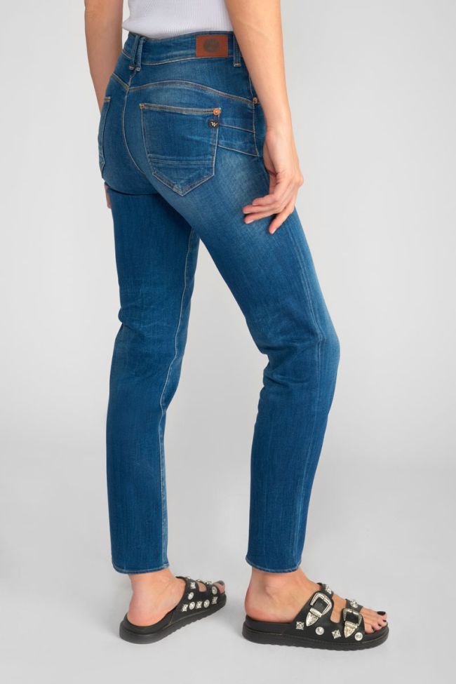 Jeans pulp regular Zep taille haute 7/8ème bleu N°2