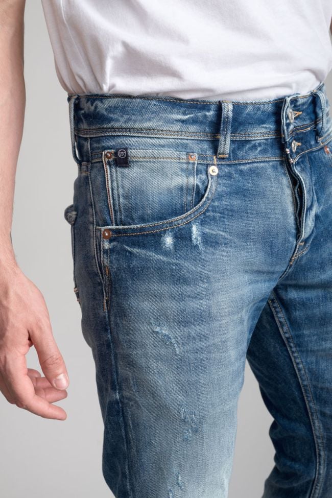 Jeans 700/11 adjusted Beny destroy bleu N°4