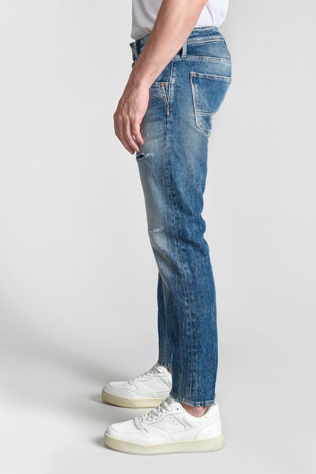 Jeans 700/11 adjusted Beny destroy bleu N°4
