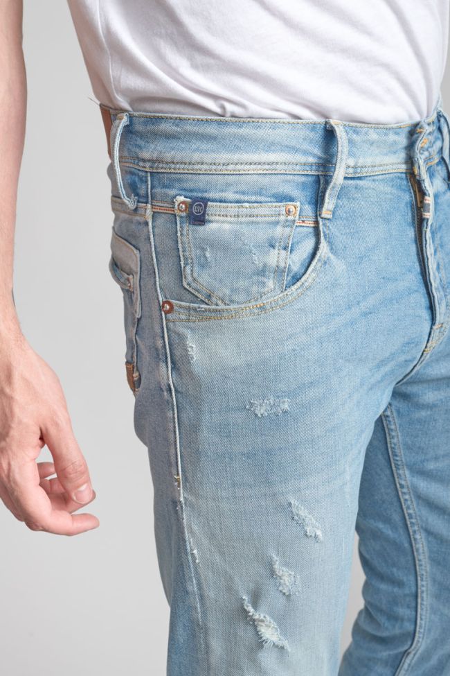 Jeans 700/11 adjusted Loos destroy bleu N°5