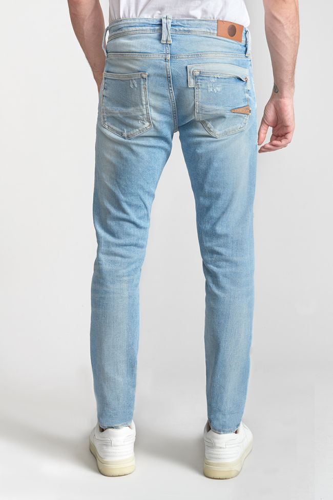 Jeans 700/11 adjusted Loos destroy bleu N°5