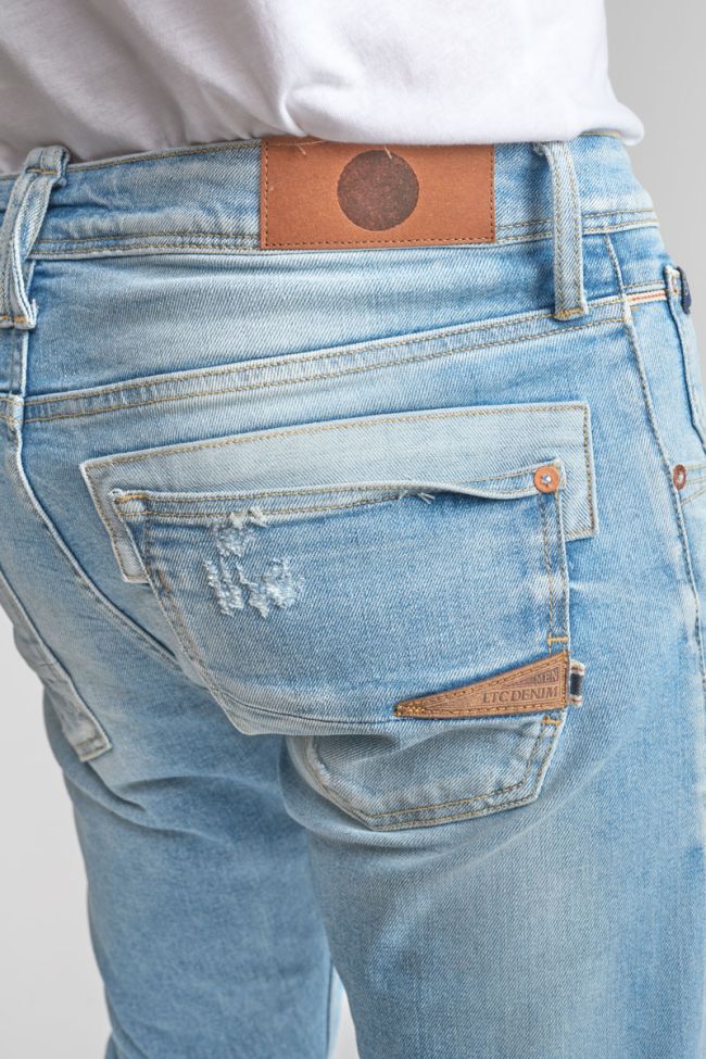 Jeans 700/11 adjusted Loos destroy bleu N°5