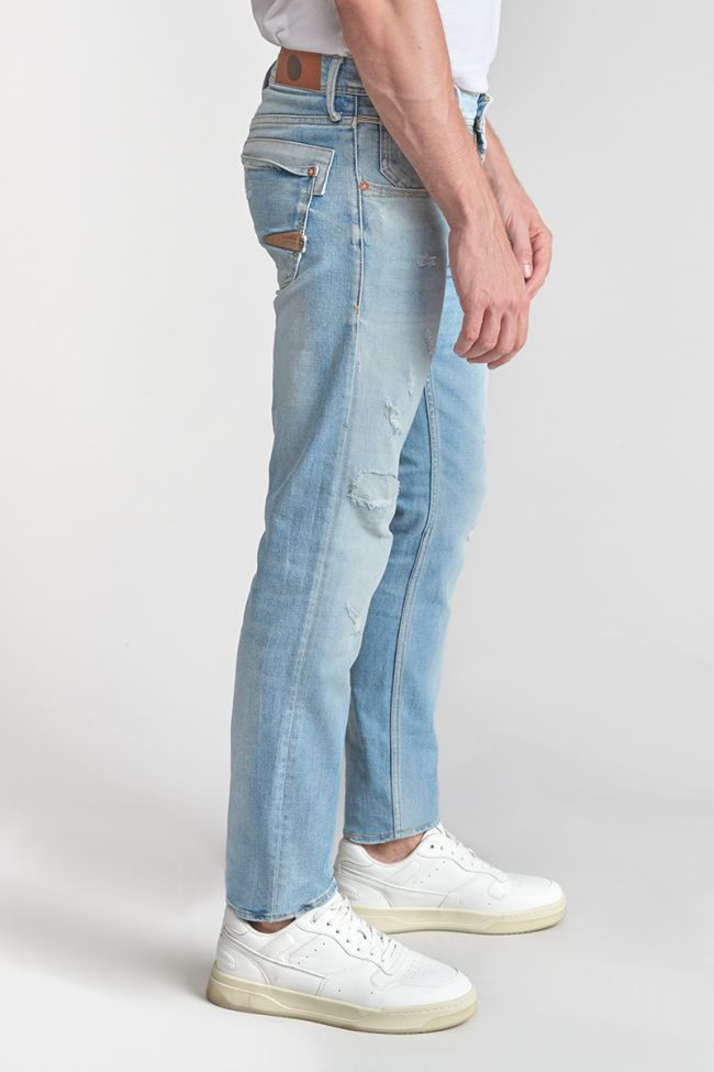 Jeans 700/11 adjusted Loos destroy bleu N°5