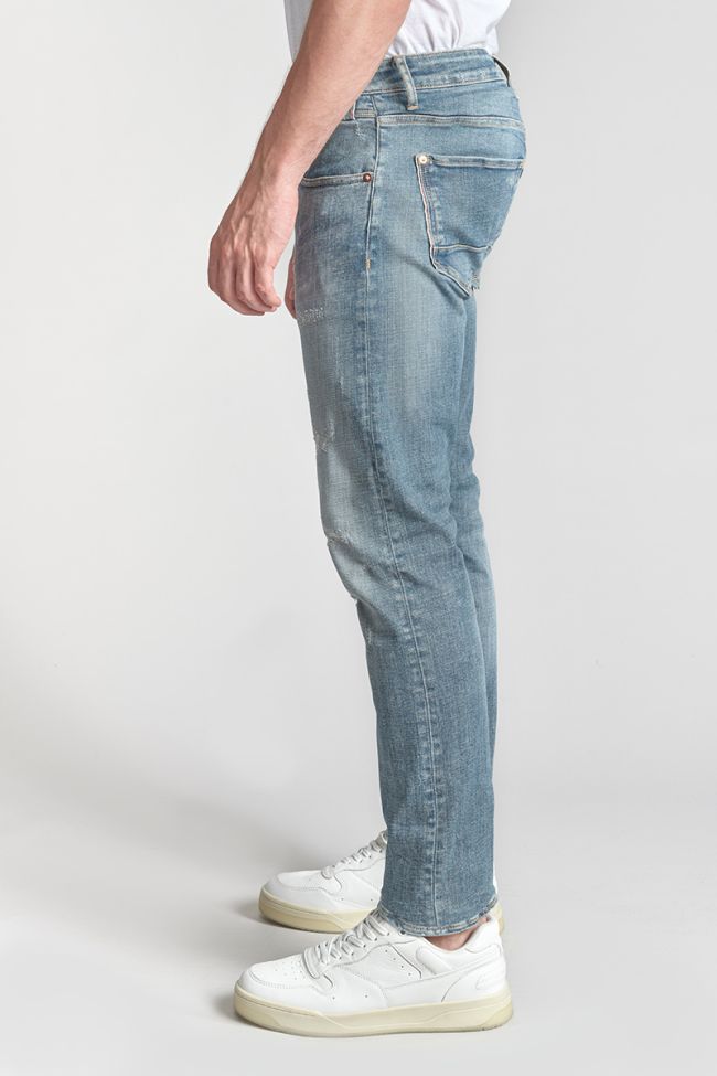 Jeans 700/11 adjusted Lunel destroy bleu N°4