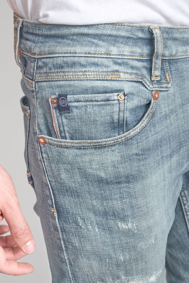 Jeans 700/11 adjusted Lunel destroy bleu N°4