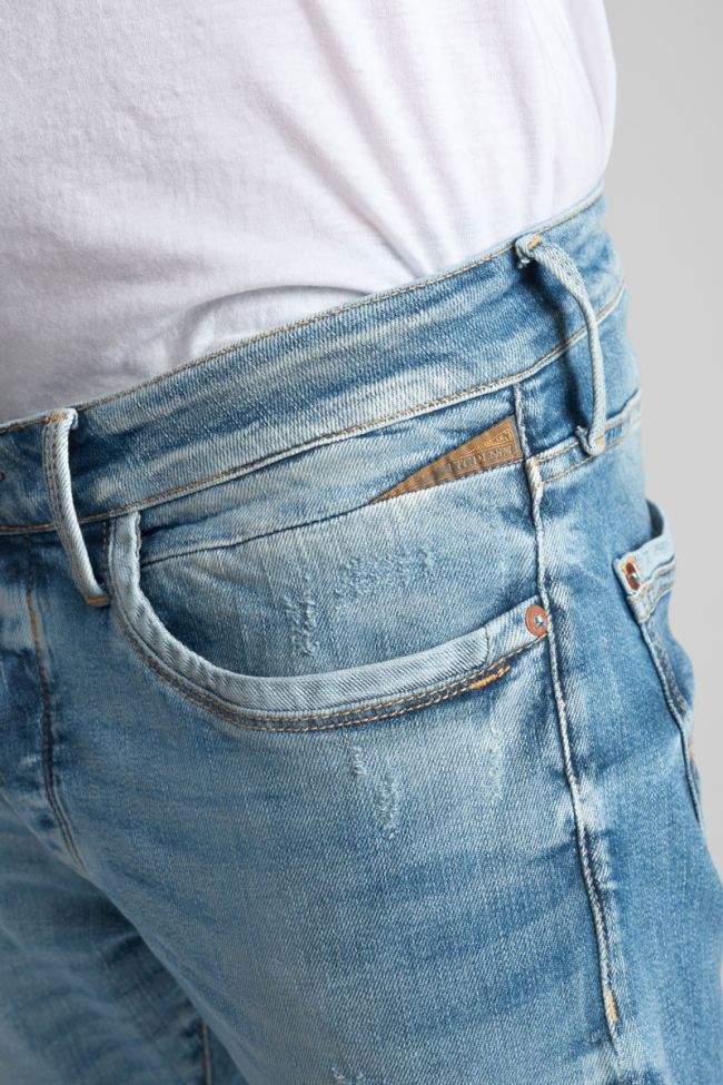 Jeans 700/17 relax Camby destroy bleu N°4
