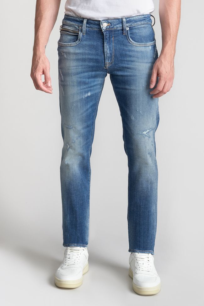 Jeans 800/12 regular Ternas destroy bleu N°2