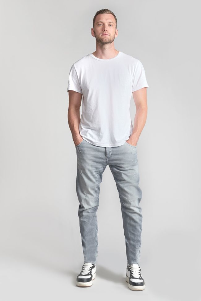 Jeans 900/03 tapered arqué Alost destroy gris N°3