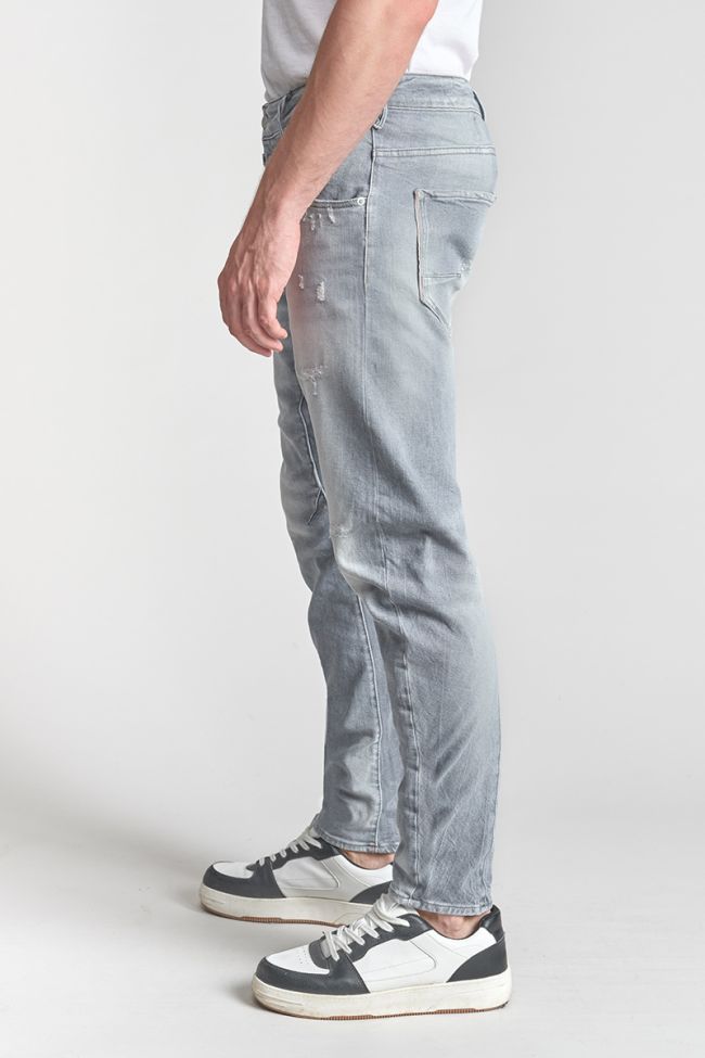 Jeans 900/03 tapered arqué Alost destroy gris N°3