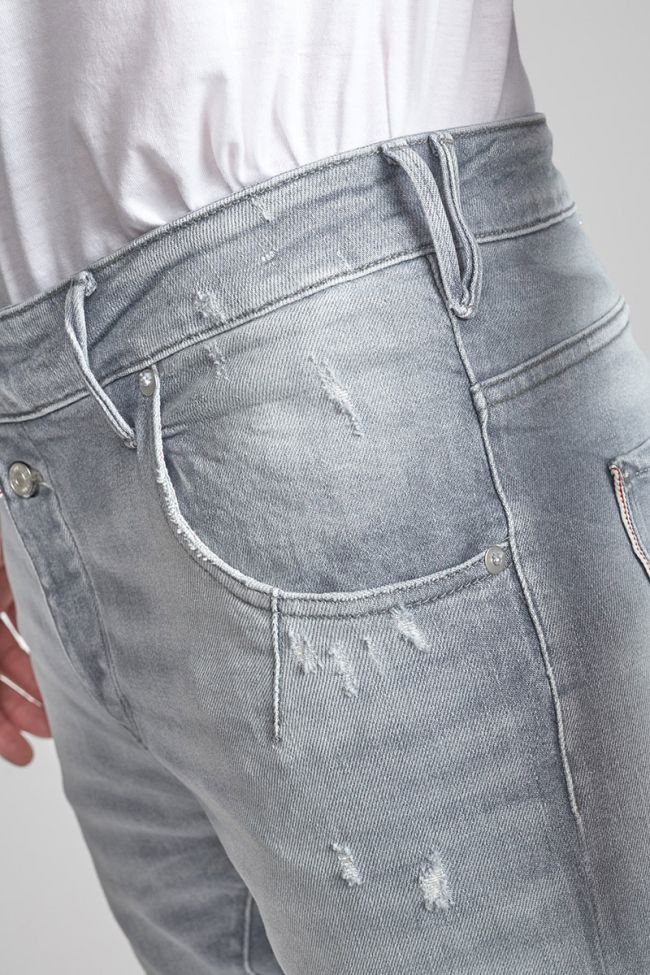 Jeans 900/03 tapered arqué Alost destroy gris N°3