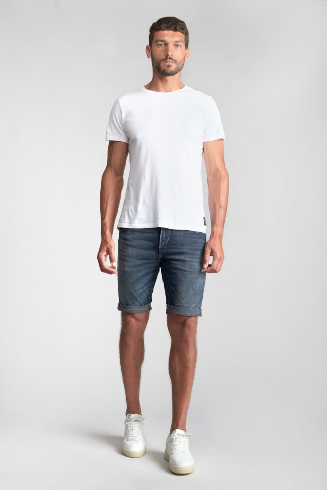 Bermuda Jogg Oc bleu noir délavé