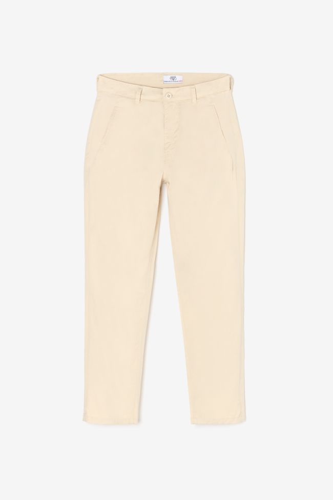 Pantalon chino loose Arlo beige