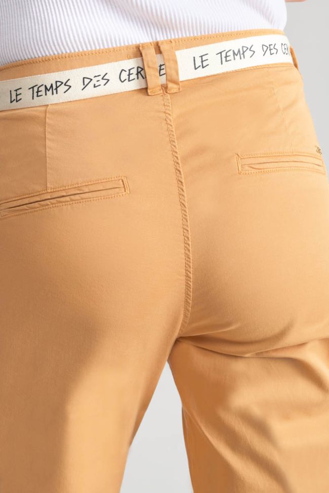 Pantalon chino loose Arlo camel