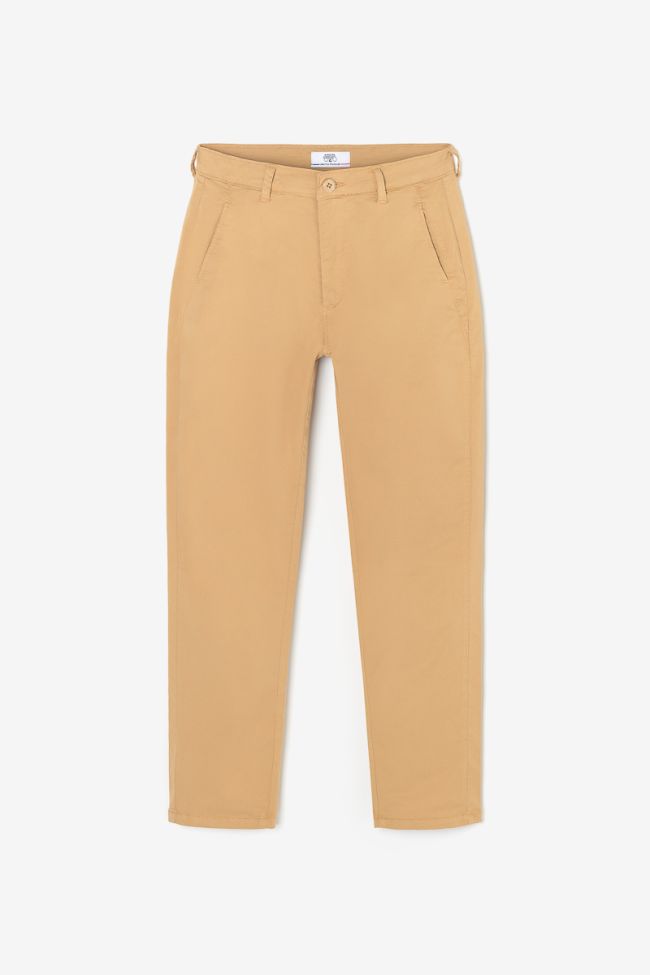 Pantalon chino loose Arlo camel