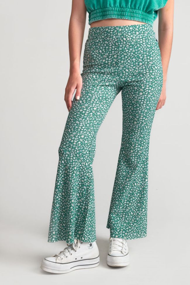 Pantalon Jayagi à motif fleuri
