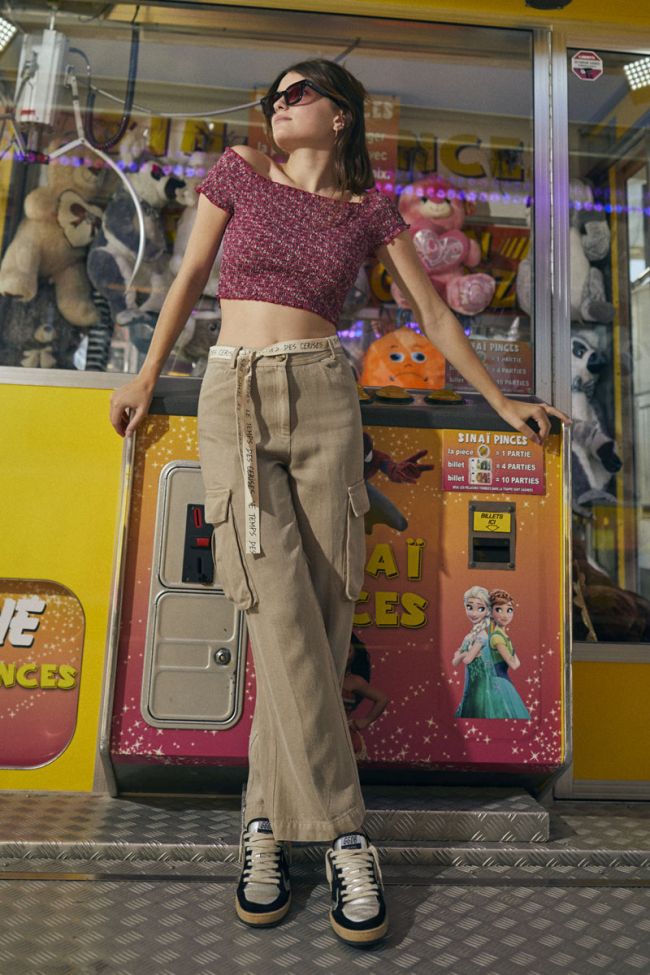 Pantalon Sienagi beige