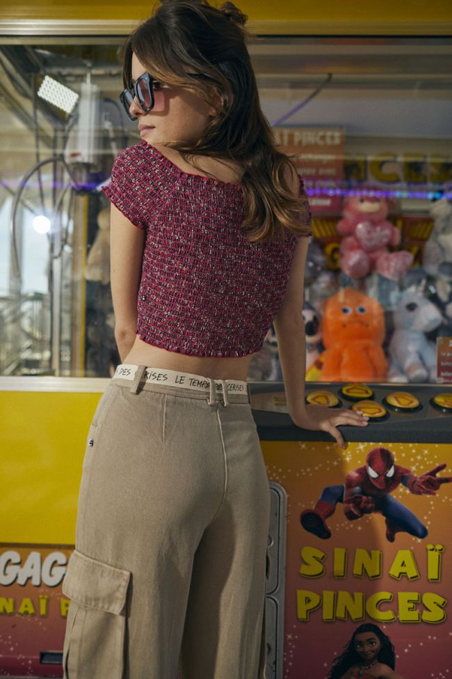 Pantalon Sienagi beige